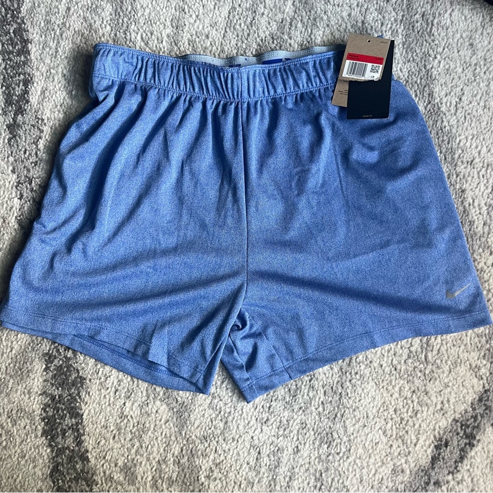 Nike Women's Dri-FIT Elastic Waist 5" Lightweight Stretchy Shorts Size L NWT